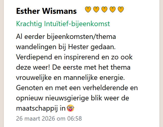 review Krachtig Intuïtief_HestervanLindenberg.nl